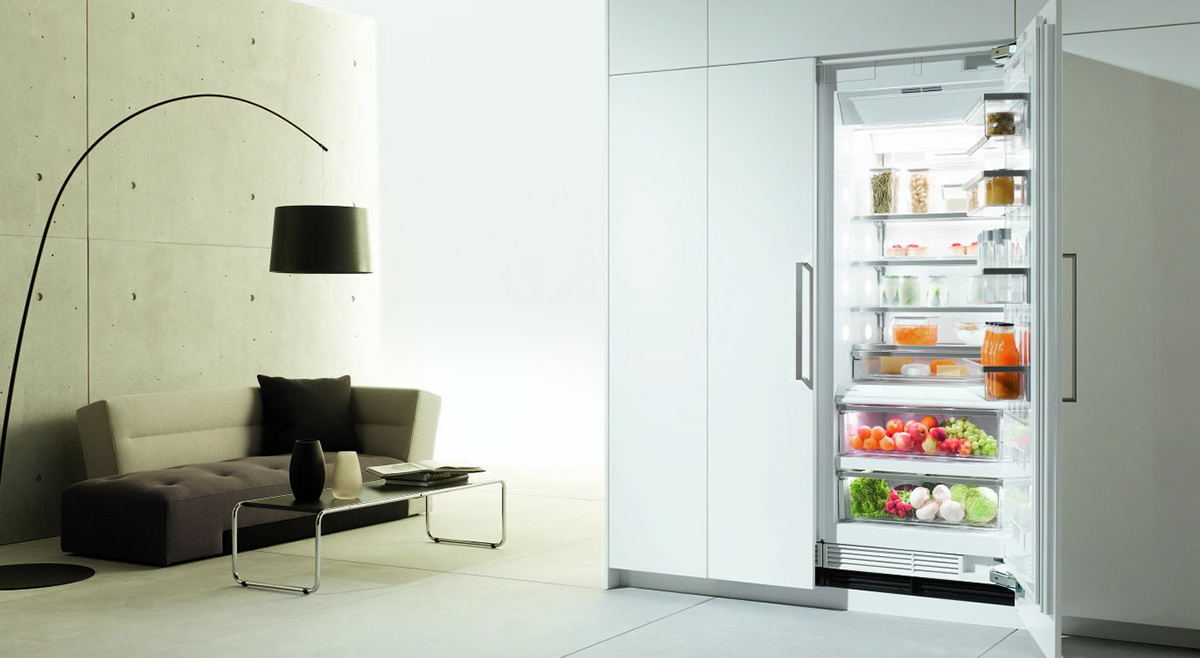 Система динамического охлаждения обеспечивает оптимальные условия хранения продуктов.