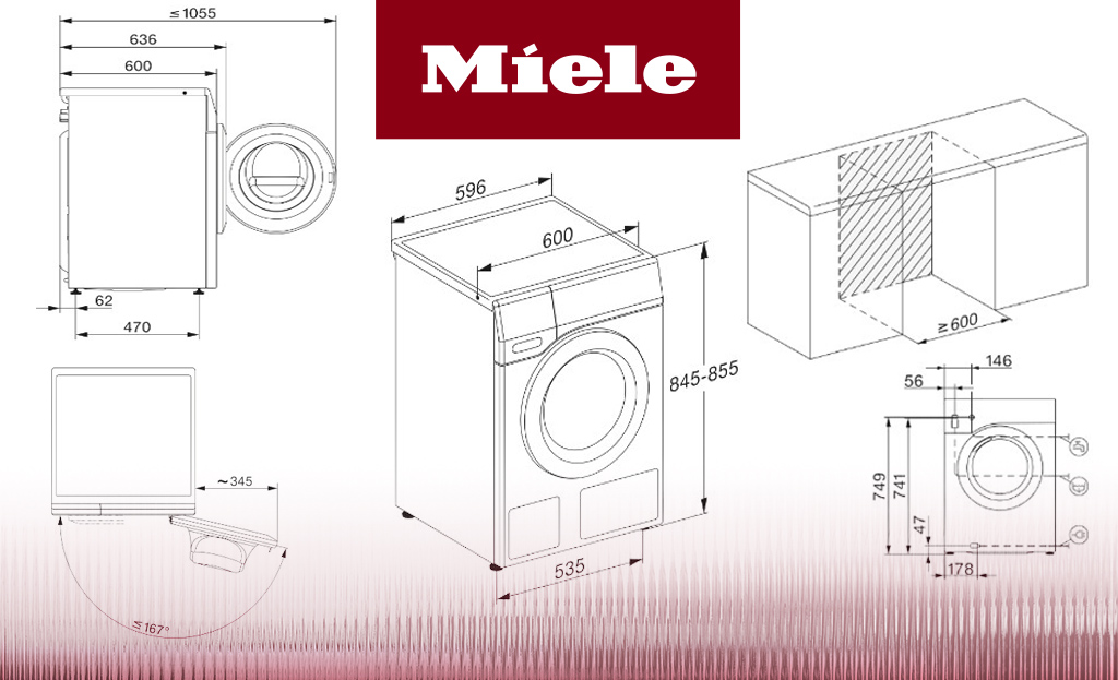 Обзор стиральной машины Miele WCD660